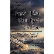 More Than Your Eyes Can See : Metaphysical Accounts of the Supernatural
