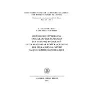 Historische Entwicklung und zukünftige Tendenzen der Siedesalz-Produktion unter besonderer Berücksichtigung der ehemaligen Salinen im sächsisch-thüringischen Raum