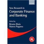 New Research in Corporate Finance and Banking