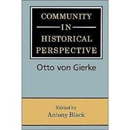 Community in Historical Perspective