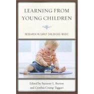 Learning from Young Children Research in Early Childhood Music