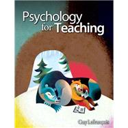 Psychology for Teaching
