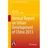Annual Report on Urban Development of China 2013