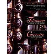 Telemann - Concerto No. 1 in D Major; Corrette - Sonata in E minor Music Minus One Flute