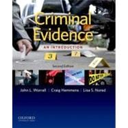 Criminal Evidence An Introduction