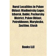 Rural Localities in Pskov Oblast
