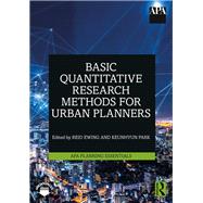 Basic Quantitative Research Methods for Urban Planners