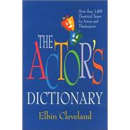 Dictionary of Acting Terms