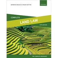 Land Law Complete Text, Cases, and Materials