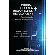 Critical Issues in Organization Development