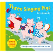 Three Singing Pigs Making Music with Traditional Stories