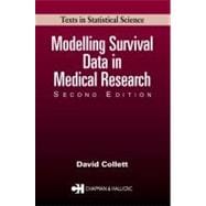 Modelling Survival Data in Medical Research, Second Edition