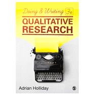 Doing & Writing Qualitative Research