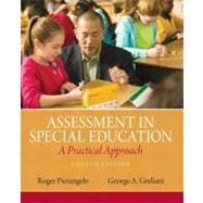Assessment in Special Education A Practical Approach