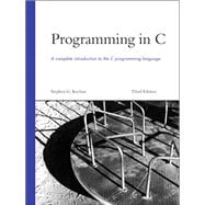 Programming in C