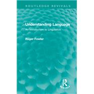 Understanding Language book cover, ISBN 9781032213262