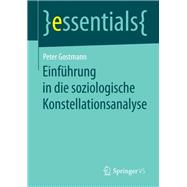 Einführung in Die Soziologische Konstellationsanalyse