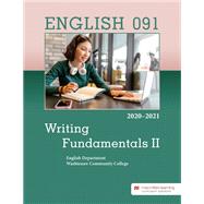 English 091: Writing Fundamentals II - Washtenaw Community College