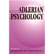 Techniques In Adlerian Psychology