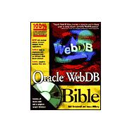 Oracle Webdb Bible