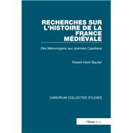 Recherches sur l'histoire de la France Médiéval