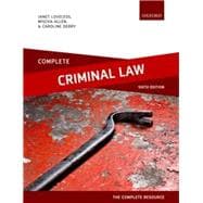Complete Criminal Law Text, Cases, and Materials
