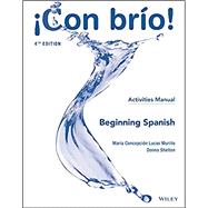 ¡Con brío!, Activities Manual Beginning Spanish