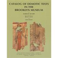Catalog Of Demotic Texts In The Brooklyn Museum