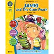 A Literature Kit for James and the Giant Peach, Grades 3-4 [With 3 Overhead Transparencies]