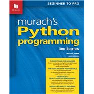 Murach's Python Programming (3rd Edition)