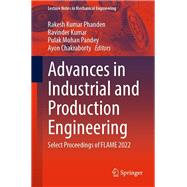 Advances in Industrial and Production Engineering