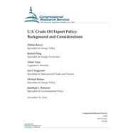 U.s. Crude Oil Export Policy