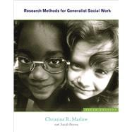Research Methods For Generalist Social Work