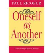 Oneself as Another