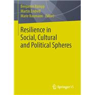 Resilience in Social, Political and Cultural Spheres