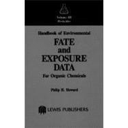 Handbook of Environmental Fate and Exposure Data: For Organic Chemicals, Volume III Pesticides