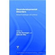 Neurodevelopmental Disorders: Research Challenges and Solutions