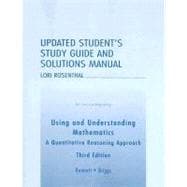 Updated Student Solutions Manual, 3/E for USING & UNDERSTANDING MATH
