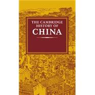 Cambridge History of China,9780521243285