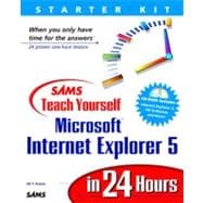 Sams Teach Yourself Microsoft Internet Explorer 5 in 24 Hours