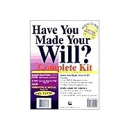 Have You Made Your Will? : Complete Kit
