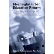 Meaningful Urban Education Reform