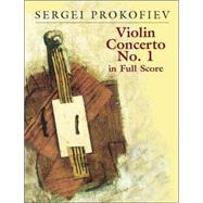 Violin Concerto No. 1 in Full Score