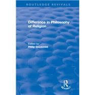 Difference in Philosophy of Religion