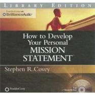 How to Develop Your Personal Mission Statement: Library Edition, Bonus CD-ROM