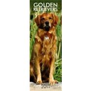Golden Retrievers 2011 Slimline Calendar