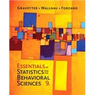 Essentials of Statistics for The Behavioral Sciences