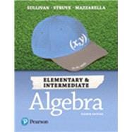 MyLab Math with Pearson eText -- 24 Month Standalone Access Card -- for Elementary & Intermediate Algebra