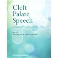 Cleft Palate Speech Assessment and Intervention