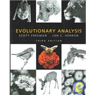 Evolutionary Analysis,9780131063303